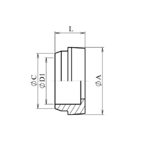 Collet ORFS 1"