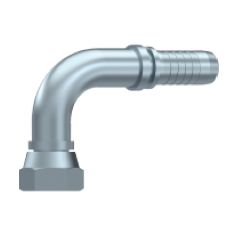 Embout Femelle BSP Cône 60° - Coude 90° - DN 2" - Ø Int. tuyau 50 - 2" DMH - 1