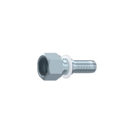 Embout femelle ORFS - 1"11/16 - 12 F - Ø 42.86 mm - Hexagone - Ø Int. tuyau 10 mm - 3/8 DMH - 1