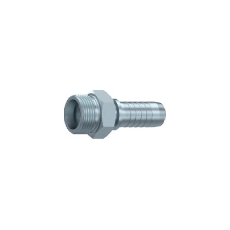 Embout mâle DIN cône 24 - série S - DN 12 S - M20X150 - Ø Int. tuyau 8 mm - 5/16 DMH - 1