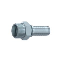 Embout mâle DIN cône 24 - série L - DN 10 L - M16X150 - Ø Int. tuyau 6 mm - 1/4 DMH - 1