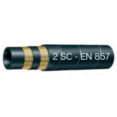 Tuyau 2 tresses acier - DN 13 - EN 857 - 2SC - PS 275 bar DMH - 1