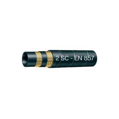 Tuyau 2 tresses acier - DN 32 - EN 853 - 2SN - PS 125 bar DMH - 1