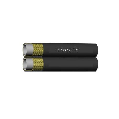 Tuyau thermoplastique Jumelé 1 tresse acier - SAE 100R7 - DN 06 - PS 300 bar DMH - 1
