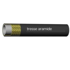 Tuyau thermoplastique tresse aramide - SAE 100R8 - DN 10 - PS 280 bar DMH - 1