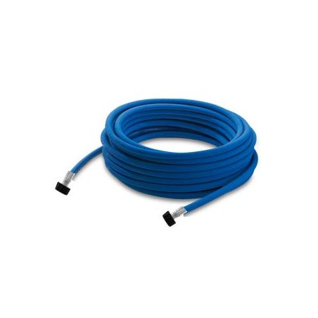 20m de tuyau bleu 2SC - laveur haute pression - 2 embouts 22x150 tournant DMH - 1