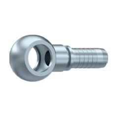 Embout Banjo Metrique - DN 22 - Ø Int. tuyau 13 - 1/2 DMH - 1