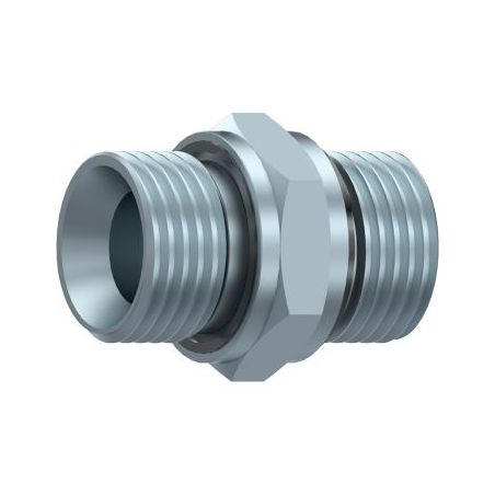 Adapteur Male - Male - avec joint - 1/4" MBSP -1/4" MBSP DICSA - 1