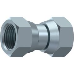 Adapteur Femelle - Femelle - Ecrou tournant - BSP 60º - 1"1/4 BSP - 1"1/4 BSP DICSA - 1
