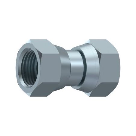 Adapteur Femelle - Femelle - Ecrou tournant - BSP 60º - 1"1/4 BSP - 1"1/4 BSP DICSA - 1