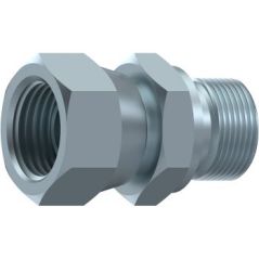 Adapteur Male - Femelle tournante BSP 60º - 1/8" MBSP - 1/8" FBSP DICSA - 1