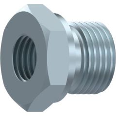 Réducteur Male BSP 60º - Femelle GAZ Fixe - 3/8" MBSP - 1/4" FG DICSA - 1