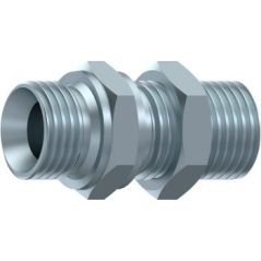 Passe-Cloison Male - Male - avec écrou - 3/8" MBSP - 3/8" MBSP DICSA - 1