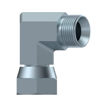 Coude 90º - Male - femelle tournante FBSPt -forgé - 3/8" MBSP - 3/8" FBSP DICSA - 1