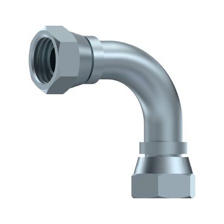 Coude tube 90º -Femelle tournante- Femelle tournante FBSP(60º) - 3/4" FBSP - 3/4" FBSP DICSA - 1