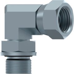 Coude 90º - orientable Male - Femelle orientable (60º) forgé - 3/4" MG OR - 3/4" FBSP DICSA - 1