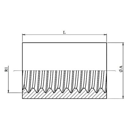 Manchon Femelle - Femelle ronde - 2" BSP