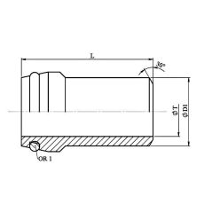 collet à souder o'ring ø 30 s