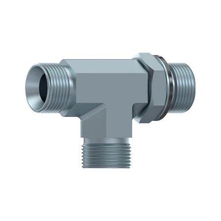 Té égal Male - Male - Male Orientable forgé -1" MBSP - 1" MBSP - 1" MG OR DICSA - 1