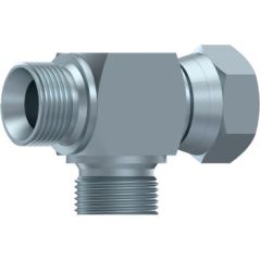 Té Male - Male - Femelle tournante Bloc - 1" MBSP - 1" MBSP - 1" FBSP DICSA - 1