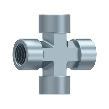Croix BSP Femelle - 1/8" FBSP x 4 DICSA - 1