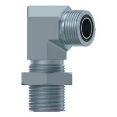 Coude 90º Passe-cloison ORFS 9/16" - 9/16" DICSA - 1