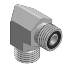 Coude 90º ORFS male - 11/16" - 11/16"