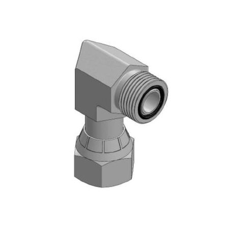 Coude 90º ORFS - femelle tournant 1" - male 1"
