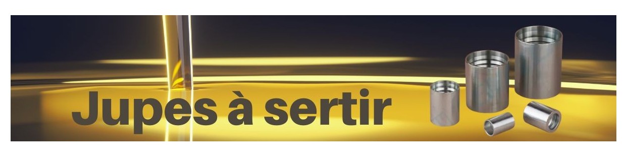 Jupes à Sertir Sans Dénudage – Pour Tuyaux 1SN, 2SN, R16, R7