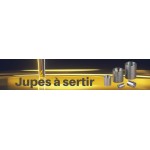 Jupes a sertir standard non dénudable