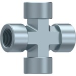Croix BSP femelle fixe forge - S1227
